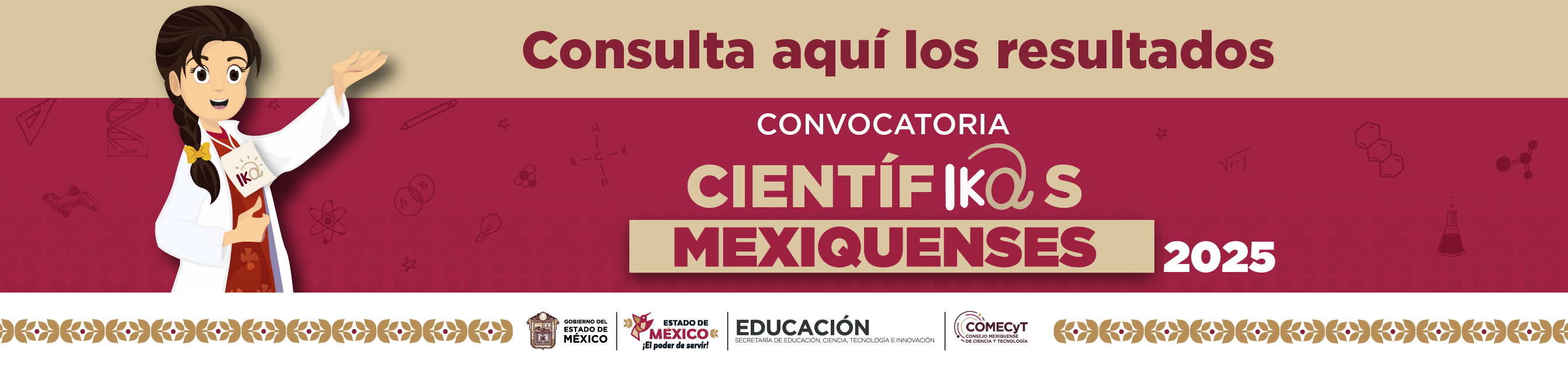 Convocatoria "Cientifikas Mexiquenses"