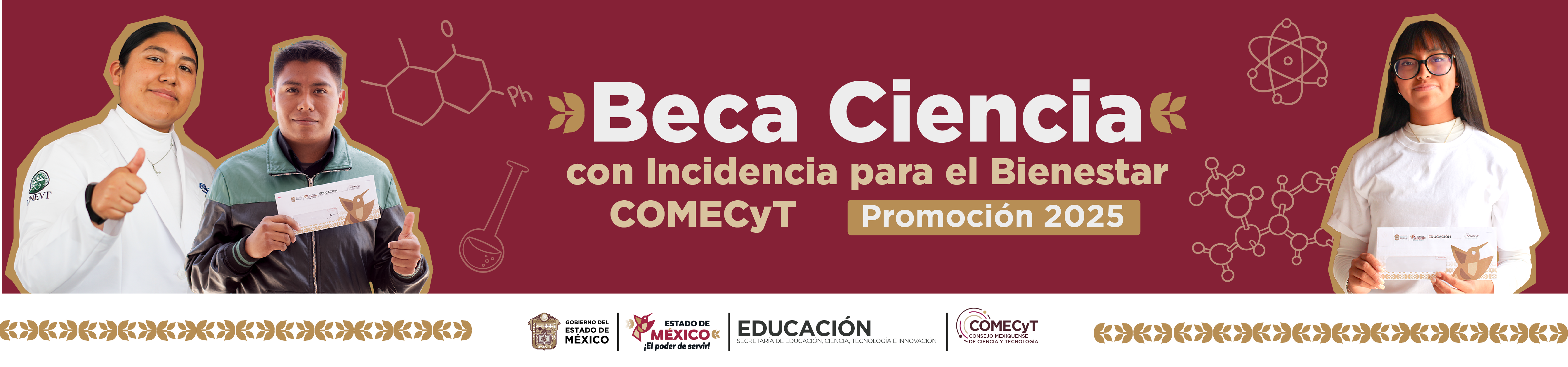 Programa Beca Ciencia con Incidencia para el Bienestar COMECYT Promoción 2025