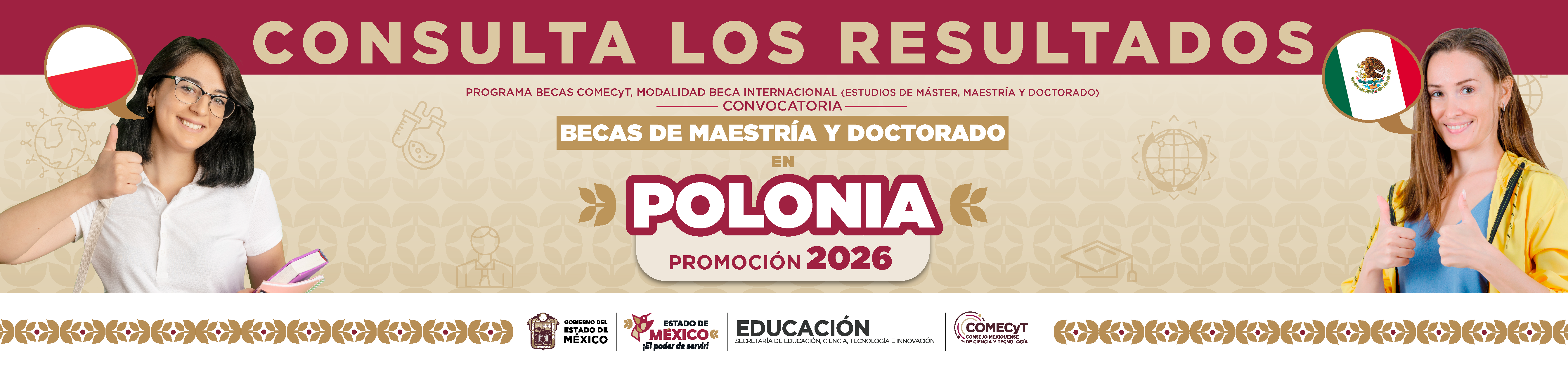  CONVOCATORIA BECAS DE MAESTRÍA Y DOCTORADO EN POLONIA
